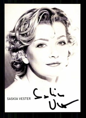 Saskia Vester Autogrammkarte Original Signiert # BC 84687
