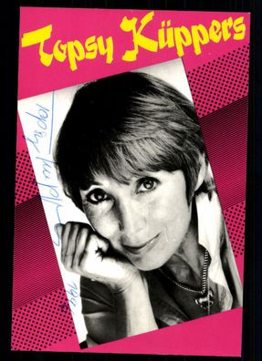 Topsy Küppers Autogrammkarte Original Signiert ## BC 28771