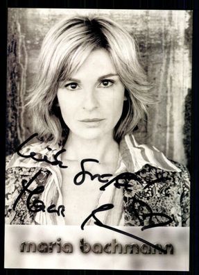 Maria Bachmann Autogrammkarte Original Signiert ## BC 28007