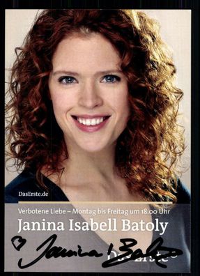 Janina Isabell Batoly Verbotene Liebe Original Signiert ## BC 16864
