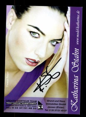 Katharina Stahn Autogrammkarte Original Signiert ## BC 81519