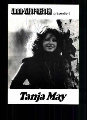 Tanja May Autogrammkarte Original Signiert ## BC 38887