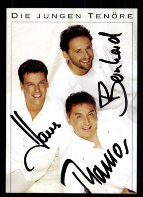 Die jungen Tenöre Autogrammkarte Original Signiert ## BC 42531