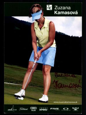 Zuzana Kamasova Foto Original Signiert Golf ## BC G 26543