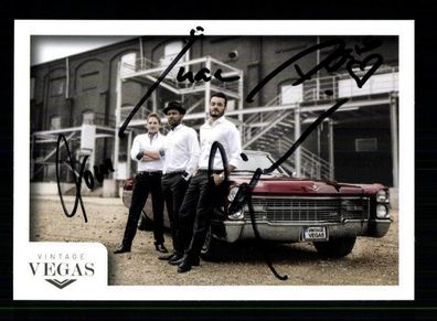 Vintage Vegas Autogrammkarte Original Signiert ## BC 159468