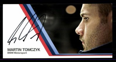 Martin Tomczyk Autogrammkarte Original Signiert Motorsport ## BC G 29304