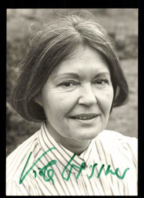 Viola Weissner Rüdel Autogrammkarte Original Signiert # BC 135606