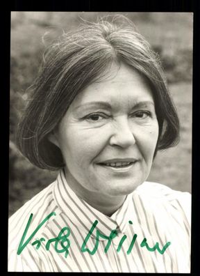 Viola Weissner Rüdel Autogrammkarte Original Signiert # BC 135607
