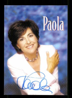 Paola Autogrammkarte Original Signiert ## BC 164097