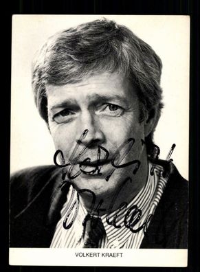 Volker Kraeft Rüdel Autogrammkarte Original Signiert ## BC 164236