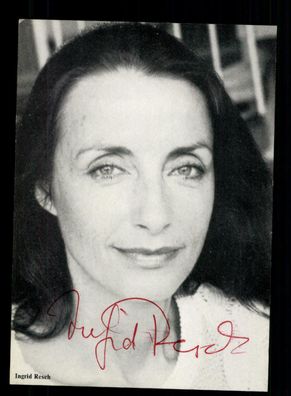 Ingrid Resch Autogrammkarte Original Signiert ## BC 165913