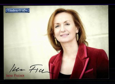 Irene Fischer Lindenstraße Autogrammkarte Original Signiert ## BC 166960