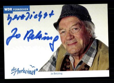 Jo Betzing die Anrheiner Autogrammkarte Original Signiert ## BC 167967