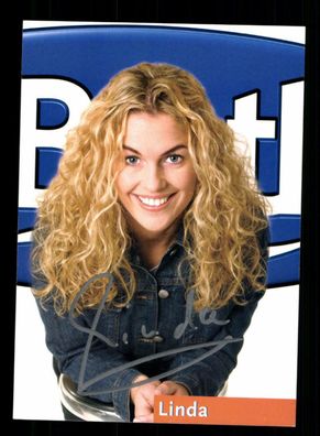 Linda Big Brother Autogrammkarte Original Signiert ## BC 169837