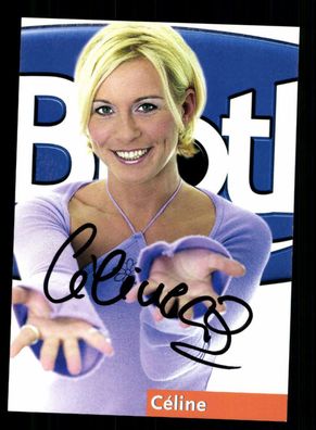 Celine Big Brother Autogrammkarte Original Signiert ## BC 169843