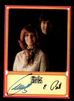 Cindy und Bert Autogrammkarte Original Signiert ## BC 170652