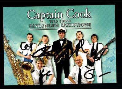Captain Cook Autogrammkarte Original Signiert ## BC 171007
