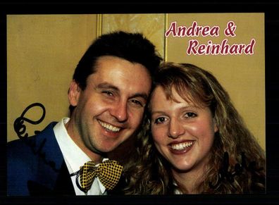Andrea und Reinhard Autogrammkarte Original Signiert ## BC 171060