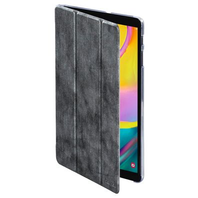 Hama Case für Samsung Galaxy Tab A 2019 Schutz Hülle Tablet Silber/ Schw. stylish