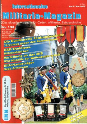 Internationales Militaria Magazin IMM Nr.138