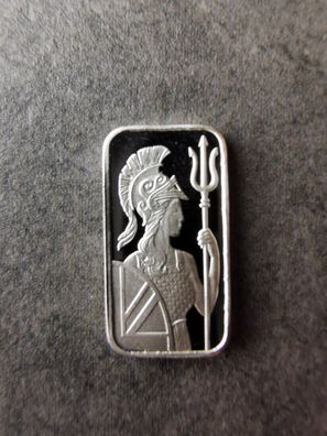 Silberbarren Britannia 1 Gramm 999 Silber Barren Feinsilber