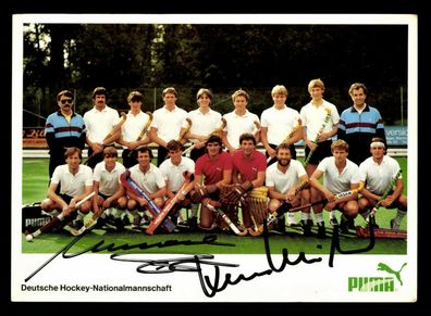 Deutsche Hockey Nationalmannschaft 3x Original Signiert # BC G 31733