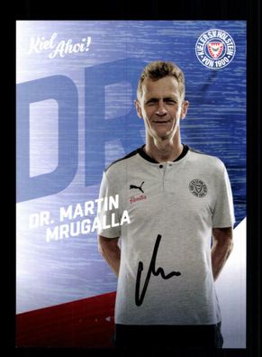 Martin Mrgalla Autogrammkarte Holstein Kiel 2020-21 Original Signiert