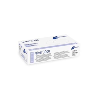 Meditrade Nitril® 3000 Einweghandschuh Einmalhandschuh Größe S + M + L