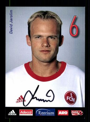 David Jarolim Autogrammkarte 1 FC Nürnberg 2002-03 Original Signiert