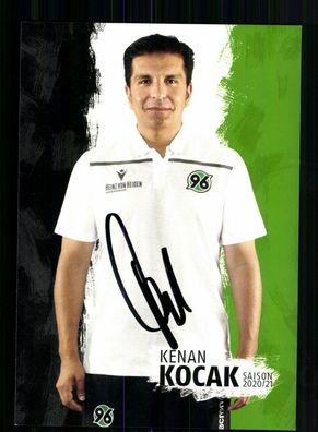 Kenan Kocak Autogrammkarte Hannover 96 2020-21 Original Signiert