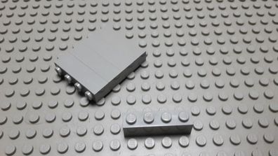 Lego 5 Basic Steine 1x4 hoch althellgrau 3010 Set 8868 4482 8860 7755