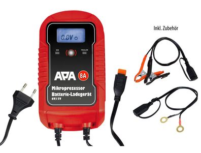 APA Mikroprozessor Batterieladegerät 6/12V 8A