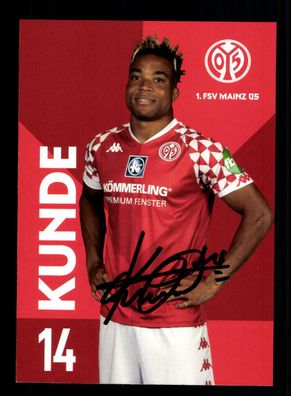 Kunde Malong Autogrammkarte FSV Mainz 05 2020-21 Original Signiert