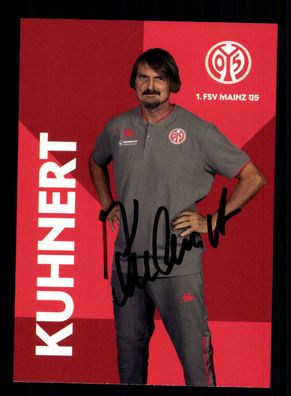 Stephan Kuhnert Autogrammkarte FSV Mainz 05 2020-21 Original Signiert