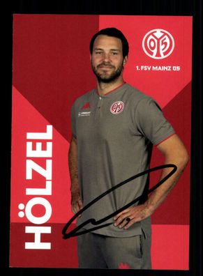 Nico Hölzel Autogrammkarte FSV Mainz 05 2020-21 Original Signiert