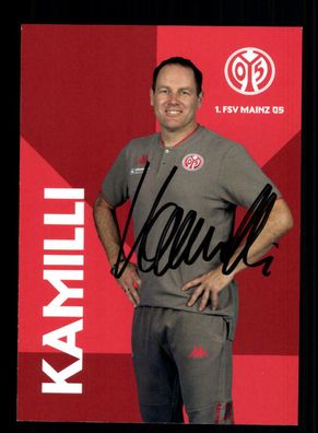 Stefan Kamilli Autogrammkarte FSV Mainz 05 2020-21 Original Signiert