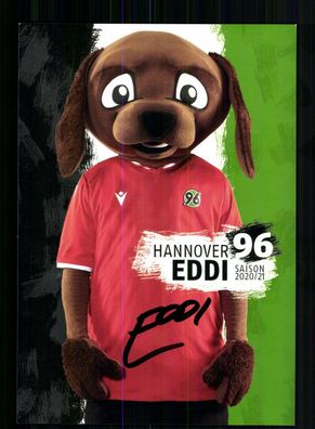 Eddy Autogrammkarte Hannover 96 2020-21 Original Signiert