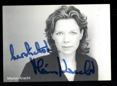 Marion Kracht Autogrammkarte Original Signiert + F 5191