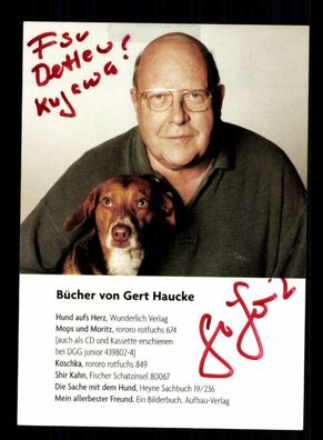 Gerd Haucke Autogrammkarte Original Signiert + F 5364