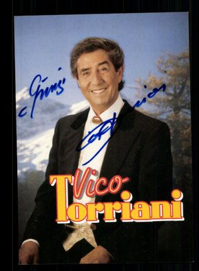 Vico Torriani Autogrammkarte Original Signiert + F 5688