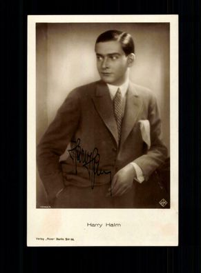Harry Halm Ross Verlag Autogrammkarte Original Signiert + F 6111
