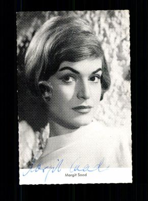 Margit Saad Kolibri Autogrammkarte Original Signiert + F 6189