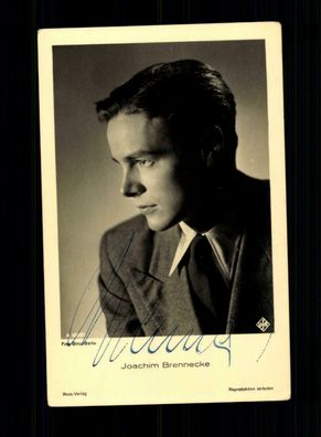 Joachim Brennecke Ross Verlag Autogrammkarte Original Signiert + F 6204