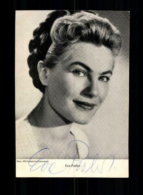 Eva Probst WS-Druck Autogrammkarte Original Signiert + F 6425