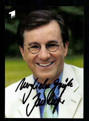 Jan Hofer ARD Autogrammkarte Original Signiert + F 7009