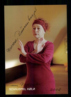 Therese Dürrenberger Autogrammkarte Original Signiert + F 7039