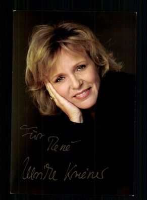 Ulrike Kriener Autogrammkarte Original Signiert + F 7150
