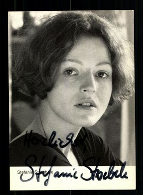 Stefanie Stoebele Autogrammkarte Original Signiert + F 7303