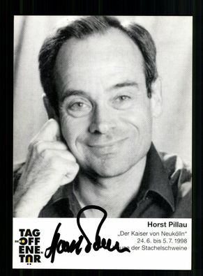 Horst Pillau Autogrammkarte Original Signiert + F 7734