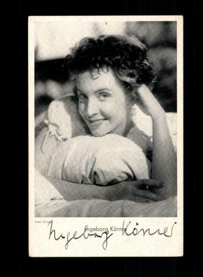 Ingeborg Körner Autogrammkarte Original Signiert + F 5319